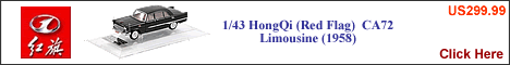 1/43 HongQi (Red Flag) CA72